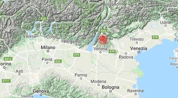 Terremoto in Trentino, scossa di 3.4 con epicentro a Vallarsa
