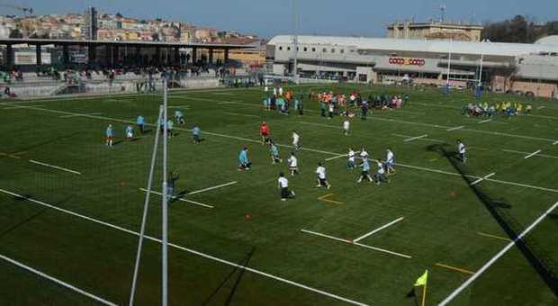 Ancona ha il campo da rugby Si va in meta alle Palombare