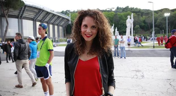 Ibi16, "Giulietta" al Foro senza Romeo: Giulia Luzi in relax agli Internazionali di tennis