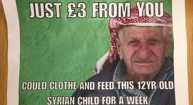 Gran Bretagna, poster contro i rifugiati siriani fa indignare