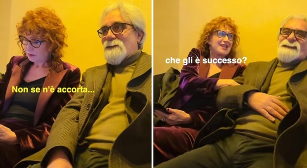 Fiorella Mannoia si spaventa: «Dirige lo scherzo Beppe Vessicchio!»