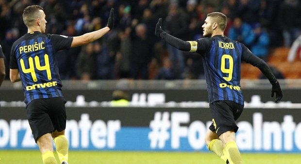 Inter-Chievo 3-1. Show di Icardi, Perisic ed Eder: raggiunto il Milan, superata l'Atalanta