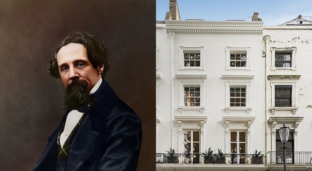 In vendita la casa estiva di Charles Dickens: otto camere da letto, piscina sotterranea e cinque piani