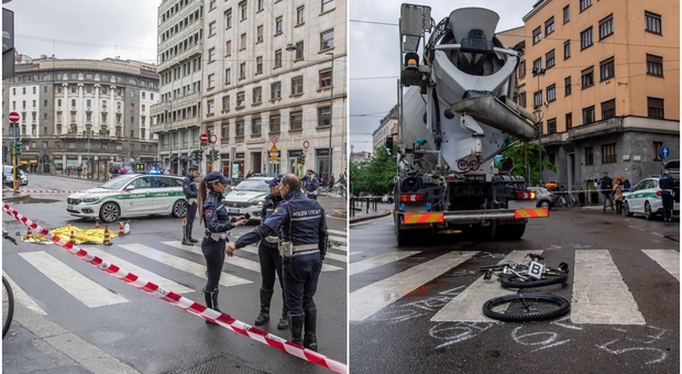 Ciclista investita e uccisa da una betoniera a Milano, la donna aveva 39 anni