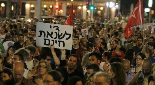 Israele, in tutto il paese manifestazioni anti-violenza