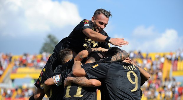 Benevento-Entella 1-1 Segna Kragl, pari all'82'