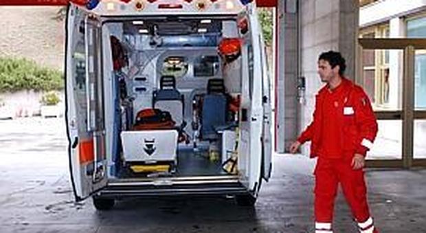 A Borgo Solestà è intervenuta l'ambulanza