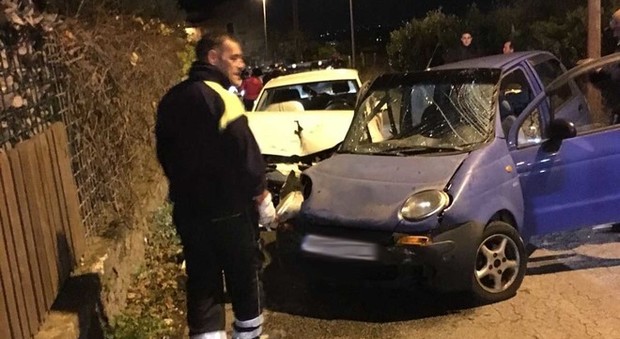immagine Roma, auto si ribalta sulla Roma Fiumicino: feriti due ventenni