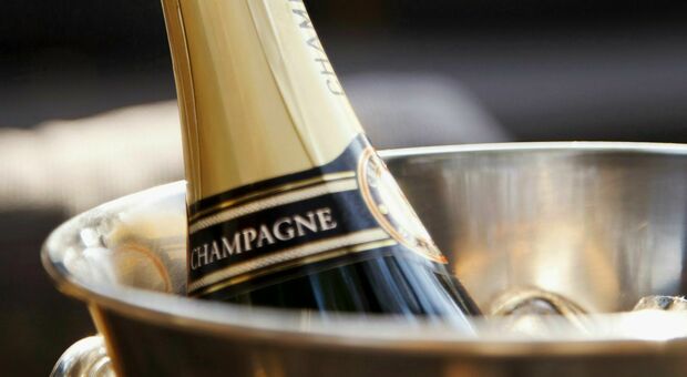 Bottiglia di Champagne