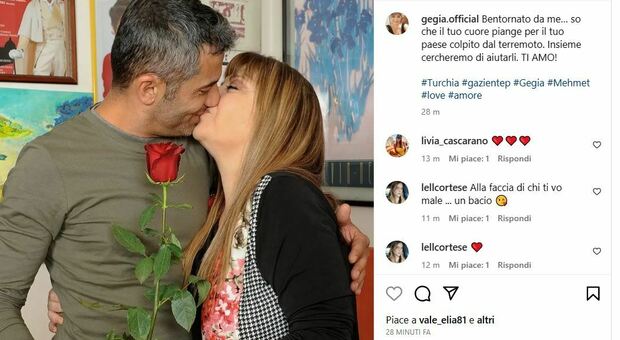 Gegia dopo il post amoroso su Instagram torna in scena con "Bastarde senza gloria"