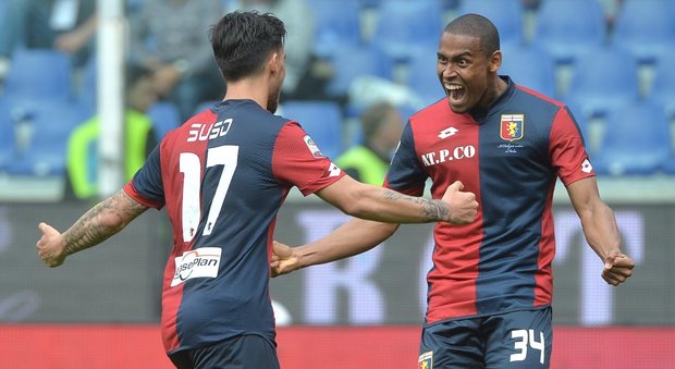 Genoa-Frosinone 4-0, Chievo-Palermo 3-1
