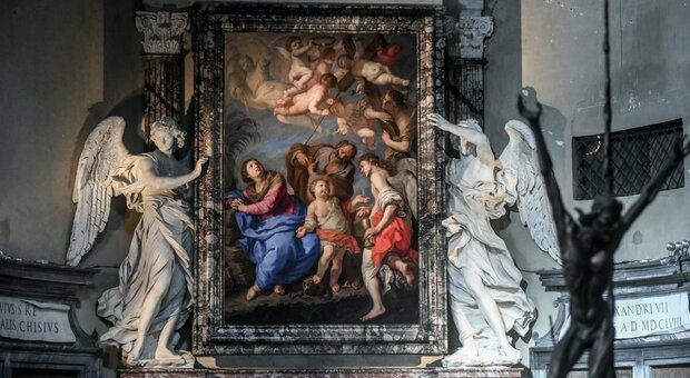 Angeli, marmi e pitture: a Roma splende l'altare del Bernini