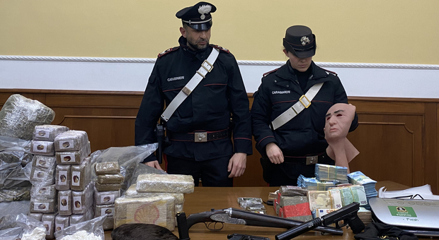 Gli arresti dei carabinieri