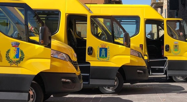 Alto Orvietano, 5 nuovi scuolabus a metano per Monteleone di Orvieto, Montegabbione e Parrano
