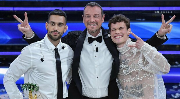 Sanremo 2022, Mahmood & Blando dopo il trionfo: «E ora l'Eurovision»