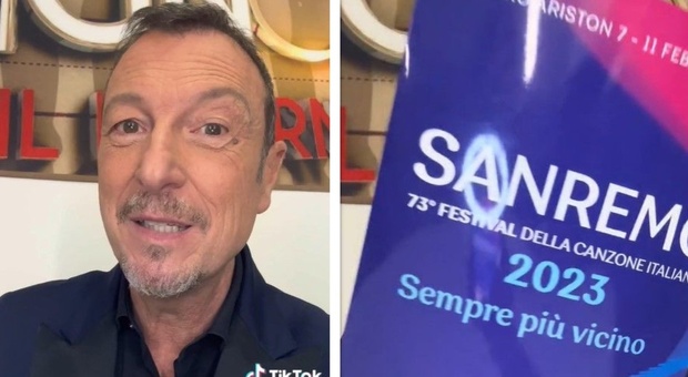 Sanremo sbarca su TikTok, Amadeus svela una sorpresa: «Altri ospiti, ecco chi saranno» VIDEO