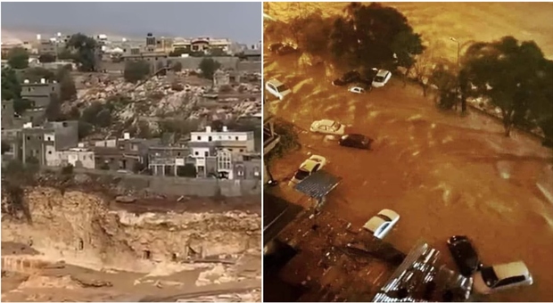 Libia devastata dalle inondazioni, oltre 2 mila morti: dighe crollate per l'uragano Daniel, Derna sommersa