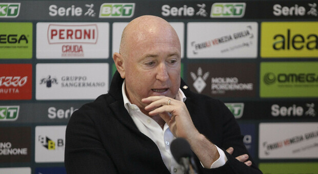 Il presidente del Pordenone Calcio, Mauro Lovisa