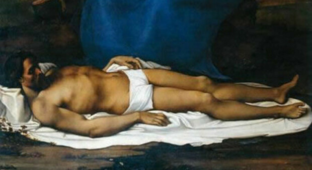 Sebastiano del Piombo: La Pietà (particolareI
