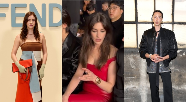 Pagelle Milano fashion week: Anne Hathaway icona (10), Valentina Ferragni e l'outfit sbagliato (5), Ghali scintillante (8)