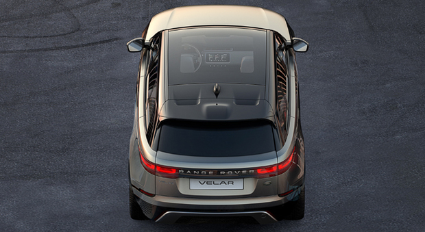 La prima immagine della nuova Range Rover Velar