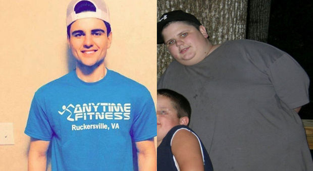 A 17 anni pesa 150 chili, si mette a dieta e cambia vita