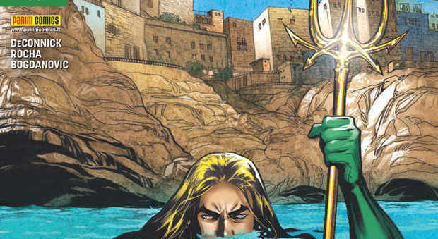 Aquaman in "vacanza" nella baia di Polignano