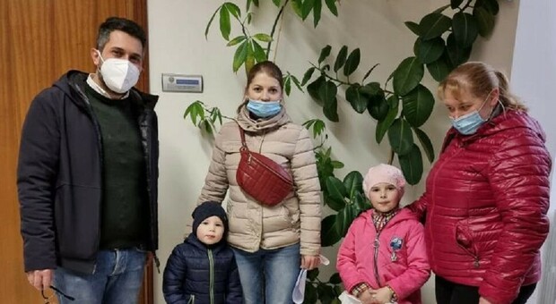 Greccio accoglie con il cuore mamma e bambini dall'Ucraina