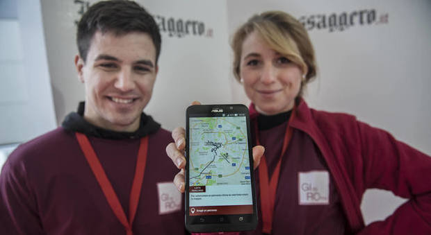 L'app Giro Roma, Michele Sorgi e Valeria Vitale