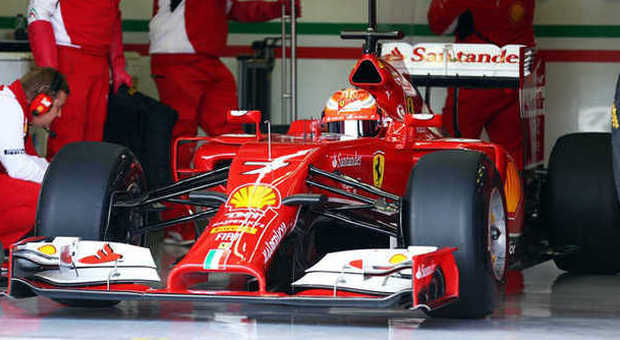 La Ferrari di Kimi Raikkonen