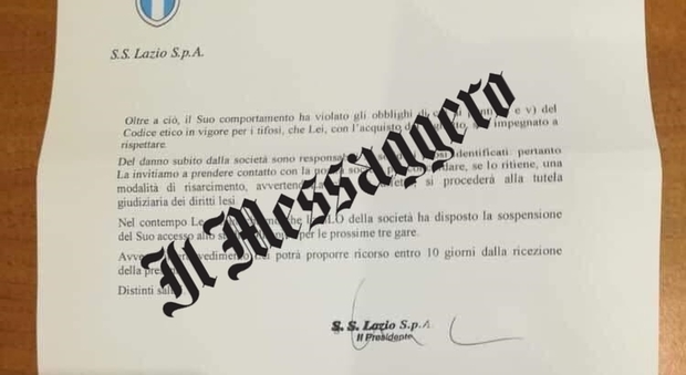 La Lazio chiede i danni ai tifosi che hanno fatto squalificare la Nord: 50 mila euro in totale