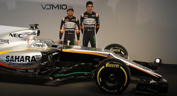 Formula 1, presentata la Force India 2017: si chiama VJM10