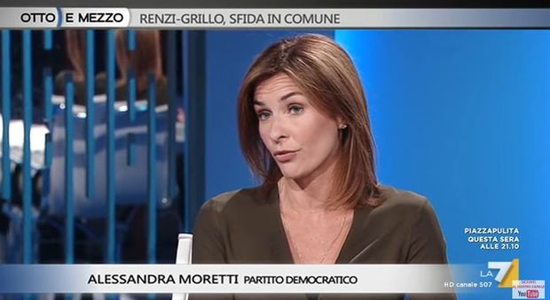Roma, gaffe di Alessandra Moretti (Pd): «Bimbo morto per il morso di un topo». M5S: «Bugiarda»