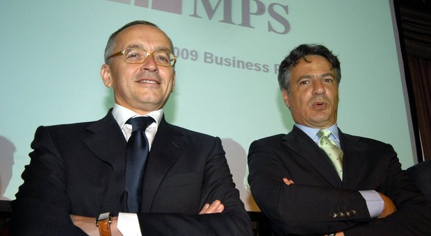Antonio Vigni e Giuseppe Mussari in una foto d'archivio