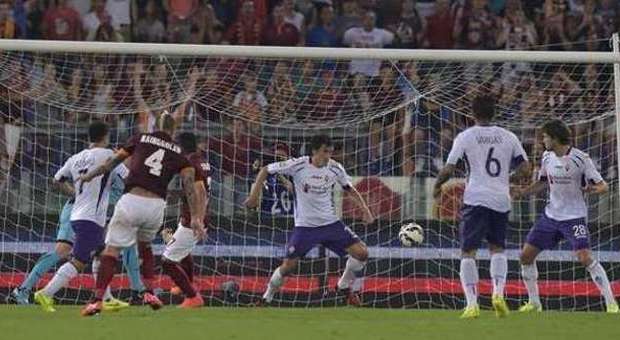 Roma-Fiorentina 2-0 Nainggolan e Gervinho a segno