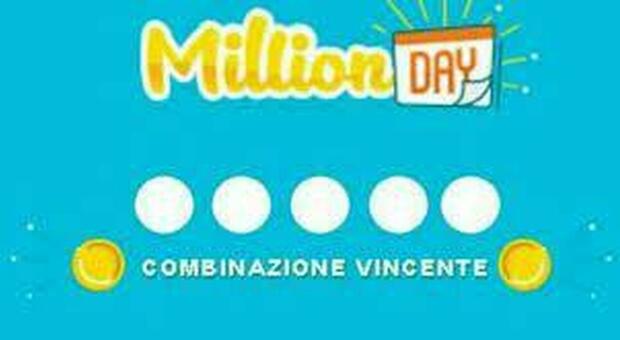 Million Day, estrazione dei cinque numeri vincenti di oggi 15 dicembre 2021