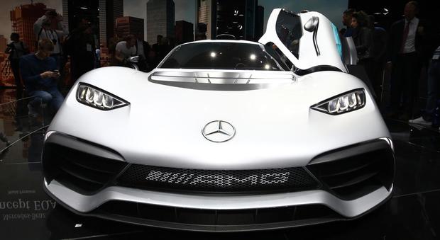 Il muso della Mercedes AMG Project One