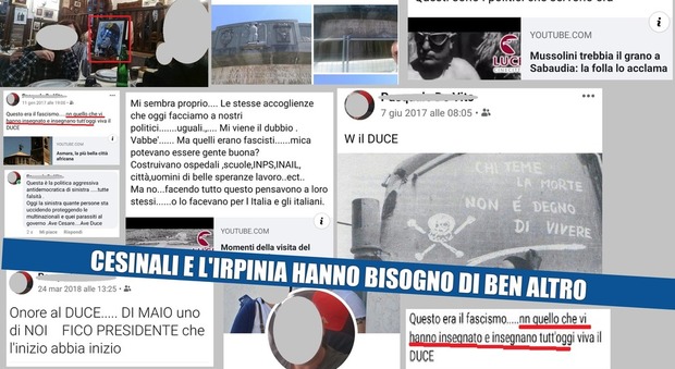 «Il vicesindaco inneggia a Mussolini», scoppia la polemica politica in Irpinia