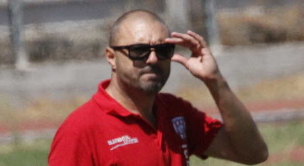 Fabio Gerli allenatore Città di Anagni (foto Topini)