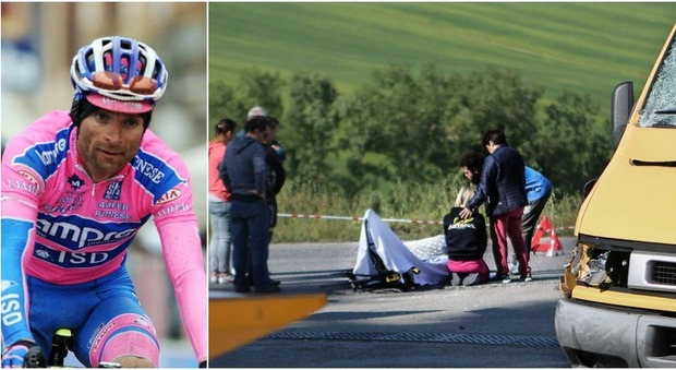 Ciclismo, morto Michele Scarponi: investito da un furgone mentre si allenava