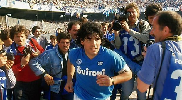Un'immagine del film "Diego Maradona"