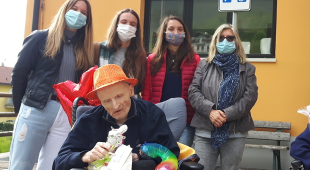 Mario Brandalise spegne 72 candeline: è l'uomo con sindrome di down più vecchio d'Italia
