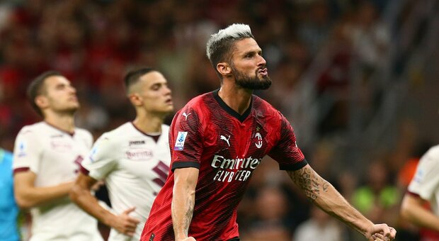 Milan-Torino 4-1, i rossoneri vincono e convincono: a segno Pulisic, Giroud (due volte) e Theo Hernandez