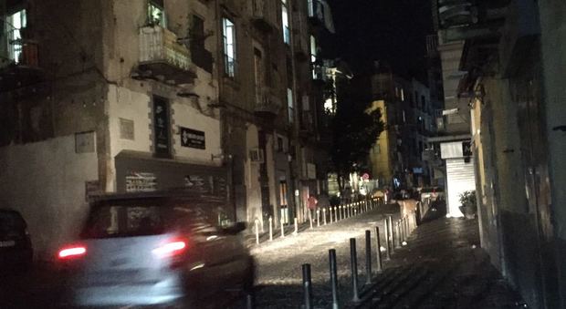 «Via Vergini a Napoli due sere al buio»