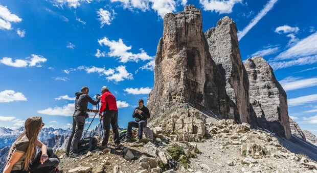 Le Tre Cime di Lavaredo, uno degli spettacoli naturali delle Dolomiti patrimonio Unesco