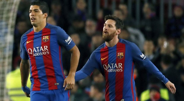 Barcellona, manita al Las Palmas: Suarez show, a segno anche Messi