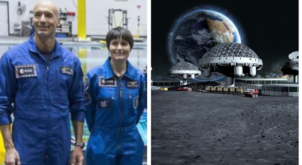 Luna, c'è l'accordo con la Nasa: l'Italia sbarcherà per la prima volta sul satellite, Luca Parmitano e Samantha Cristoforetti in pole