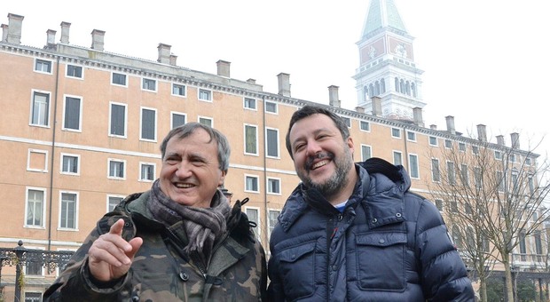 Salvini con Brugnaro