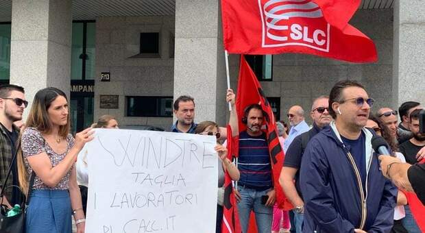 Il segretario Cgil Slc Napoli e Campania Gianluca Daniele