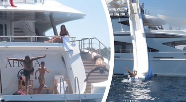 Cristiano Ronaldo, vacanze sullo yacht di lusso. La mancia? 20mila euro